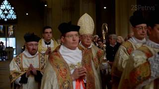 Solemn Pontifical High Mass at the Throne Abp Pozzo Extraordinary Form Latin Mass Pontifikalamt [upl. by Kelula]