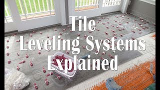 Tile Leveling systems explained [upl. by Evatsug]