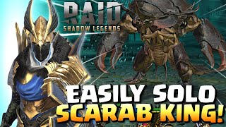 VERGIS BUILD GUIDE to SOLO Scarab King Raid Shadow Legends [upl. by Elurd331]