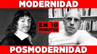 MODERNIDAD y POSMODERNIDAD Características en 10 Minutos [upl. by Rojas]