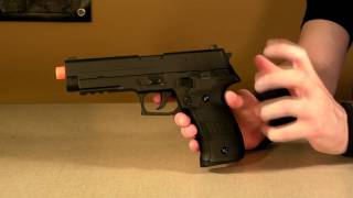 CYMA Sig P226 AEP CM 122 review [upl. by Hagar115]