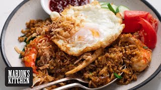 Leftovers Nasi Goreng  Marions Kitchen [upl. by Anaili]