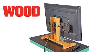 How To Make A TV Stand  WOOD magazine [upl. by Odnarb]