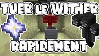 COMMENT TUER LE WITHER RAPIDEMENT ET FACILEMENT 118 [upl. by Niala]