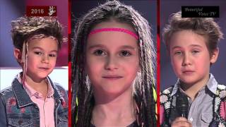 VeniaminAnastasiaVsevolodImagineJohn LennonThe Voice Kids Russia 2016 [upl. by Einahpets]