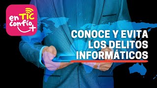 ¿Cuáles son los delitos informáticos  ETC [upl. by Schreck787]