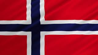 Flag of Norway Waving FREE TO USE [upl. by Wojcik]