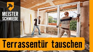 Terrassentür tauschen  HORNBACH Meisterschmiede [upl. by Kcirtemed763]