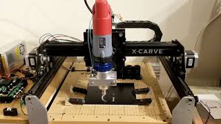 A CNC Automatic Tool Changer ATC use GrblESP32 [upl. by Larissa]