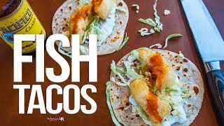 Easy Fish Tacos  SAM THE COOKING GUY 4K [upl. by Bradway]