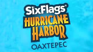 TYPHOON POV  SIX FLAGS HURRICANE HARBOR OAXTEPEC TOBOGANES [upl. by Avehsile444]