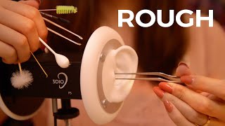 ASMR Rough Ear Cleaning No Talking [upl. by Sanjiv]