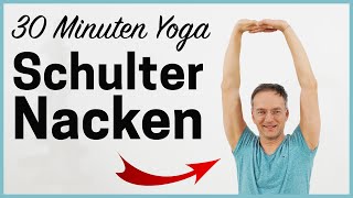 30 Minuten YOGA SCHULTER amp NACKEN Verspannungen lösen [upl. by Iur]