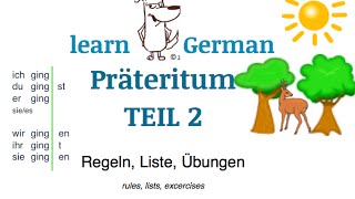 Learn German Präteritum  TEIL 2 [upl. by Woodberry]