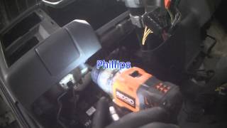 VW T4 Eurovan front heater core removal [upl. by Goerke]