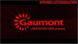 946 Gaumont Logo History 1895present [upl. by Enoval376]