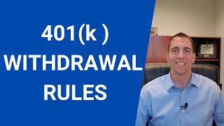 Your 401k – How do you use it What are the 401k withdrawal rules [upl. by Cogan937]