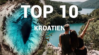 TOP 10 ORTE KROATIEN die man gesehen haben sollte ∙ Reisetipps amp Sehenswürdigkeiten  travelventure [upl. by Mirabella579]