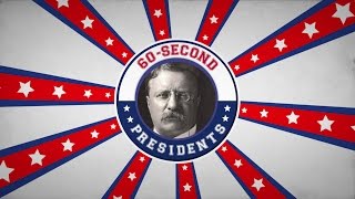 Theodore Roosevelt  60Second Presidents  PBS [upl. by Stout]