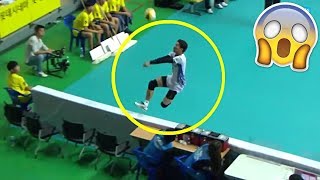 CRAZIEST SAVE EVER  Crazy Volleyball Saves HD [upl. by Gemoets821]