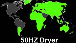 50HZ Vs 60HZ Electricity Appliances And Arcs Old Version [upl. by Grannie]