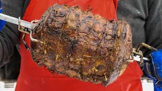 How To Rotisserie a Ribeye Roast [upl. by Joice]