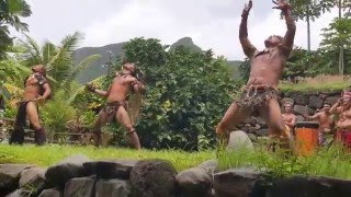 Marquesian Haka  Polynesian Dance  book with Tahiti by Carl [upl. by Ahsenyt]