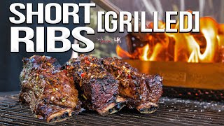 Epic GRILLED Beef Short Ribs  SAM THE COOKING GUY 4K [upl. by Gnot722]