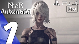 Nier Automata  Gameplay Walkthrough Part 1  Prologue Full Game PS4 PRO [upl. by Marijane]