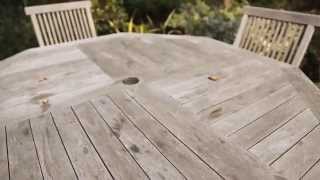 How to Restore Your Wooden Garden Furniture [upl. by Iruam204]