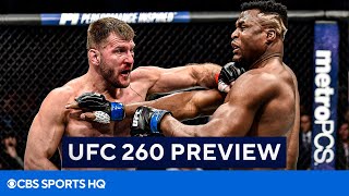 UFC 260 Preview Miocic vs Ngannou 2  CBS Sports HQ [upl. by Edna906]