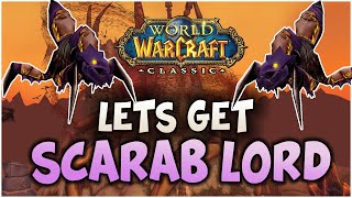 WoW Classic  Short and Easy guide to SCARAB LORD  Black Qiraji Mount 2020 [upl. by Suirauqed]