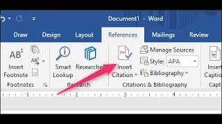 Managing References in MS word Amharic tutorial [upl. by Enaols]