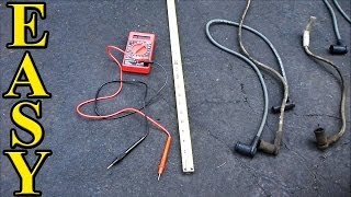 How to Test Spark Plug Wires [upl. by Googins]