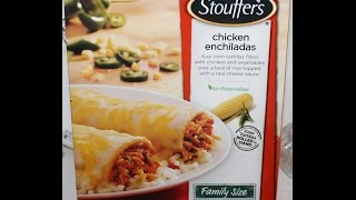 Stouffers Chicken Enchiladas Review [upl. by Akinit617]