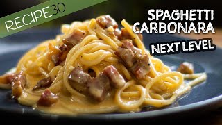 Spaghetti Carbonara Next Level [upl. by Soinski]