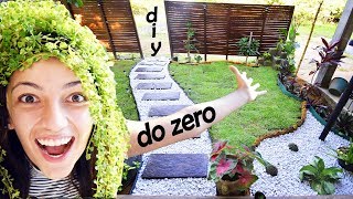 COMO FAZER JARDIM BARATO  EPISÓDIO 13 [upl. by Jar]