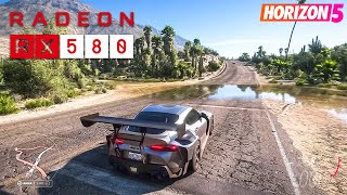 RX 580  Forza Horizon 5  1080p High  Ultra [upl. by Yarahs]