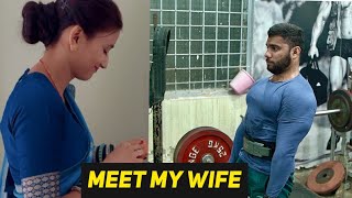 Meet My WifeDeadlift 1st SessionDronacharya The Gym [upl. by Loram]