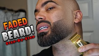 How to FADE a Beard and blend with color enhancement Raw Sound [upl. by Ball]