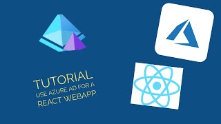 Tutorial Add Azure AD login to a React app [upl. by Brigham904]