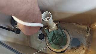 how to replace a fluidmaster fill valve the easy way [upl. by Liuqa]