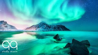 Relaxing Ambient Music 🔵 Aurora Borealis amp Northern Lights Music for Deep Focus amp Study [upl. by Nertie]