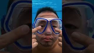 How To Clear Scuba Mask Underwater [upl. by Nollaf]