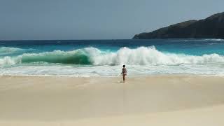 Waves at Kelingking Beach [upl. by Fugate]