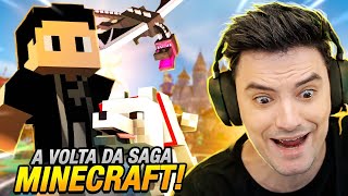 A SAGA MINECRAFT VOLTOU 201 [upl. by Stevy]