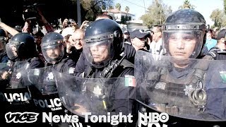 Mexico First The Migrant Caravan Arrives In Tijuana To Angry Protestors HBO [upl. by Grayson]