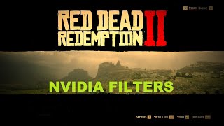 RED DEAD REDEMPTION 2 NVIDIA FILTERS [upl. by Breger534]