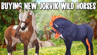 Buying The NEW Jorvik Wild Horses  Star Stable Online [upl. by Pegma]