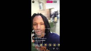 KING VON Back On OBLOCK  Says Chief Keef Cant come Back [upl. by Akirehs149]